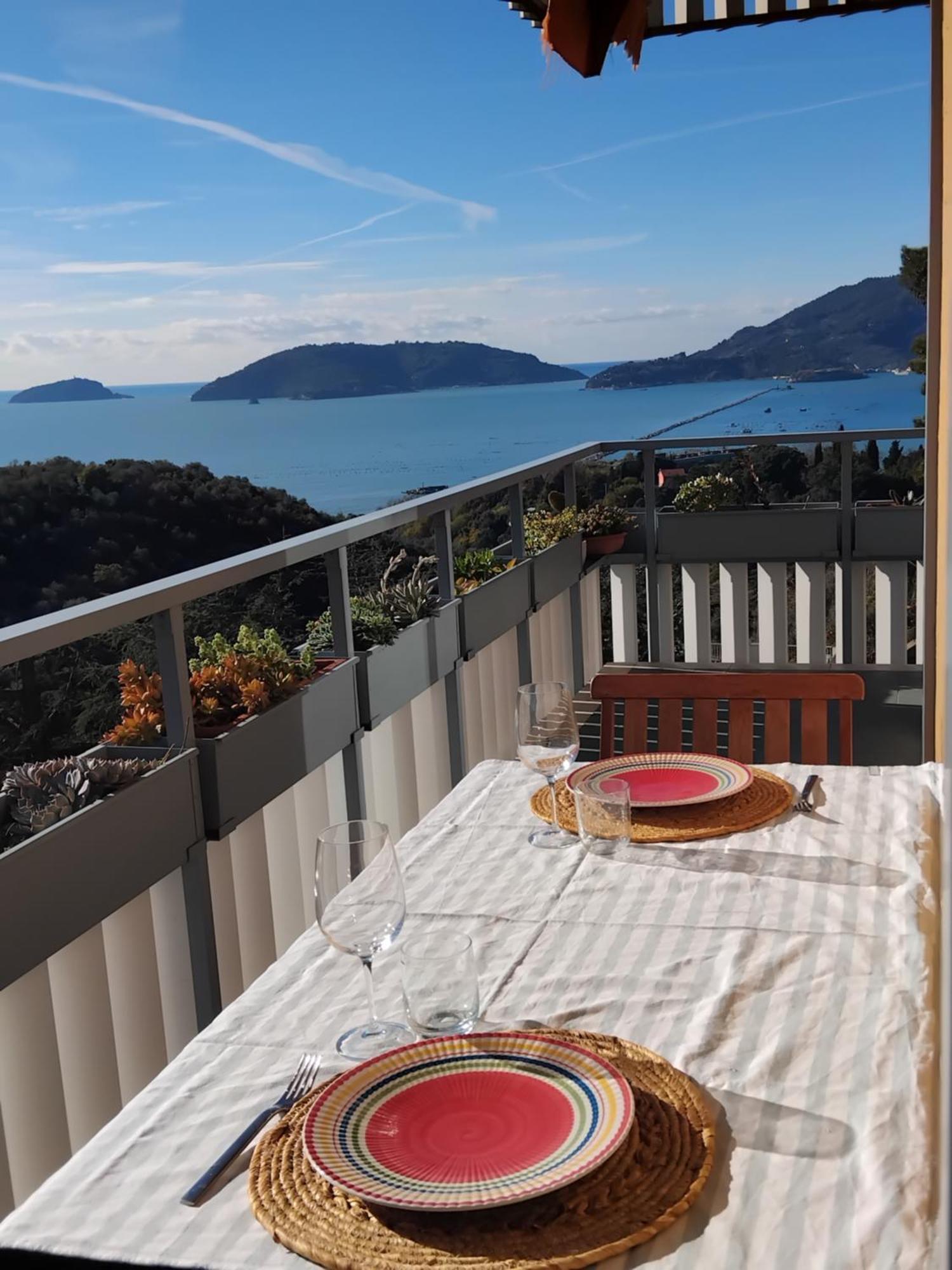 شقة Vista Sul Blu ,Baia Blu, ليريسي المظهر الخارجي الصورة
